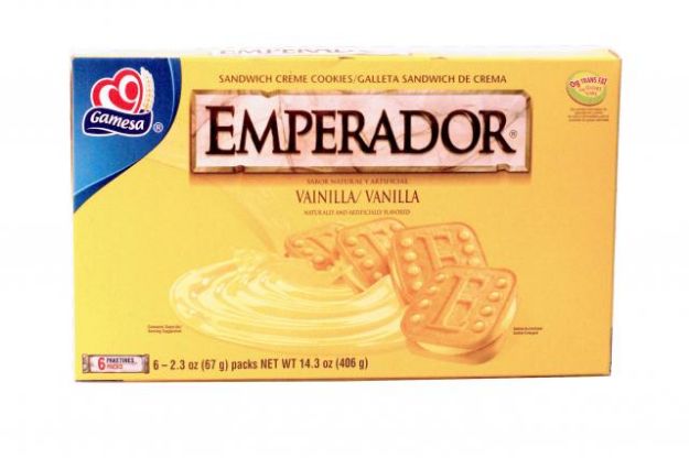 Imagen de Galletas Emperador Vainilla 16 paquetes de 91 g Gamesa (IEPS inc.)