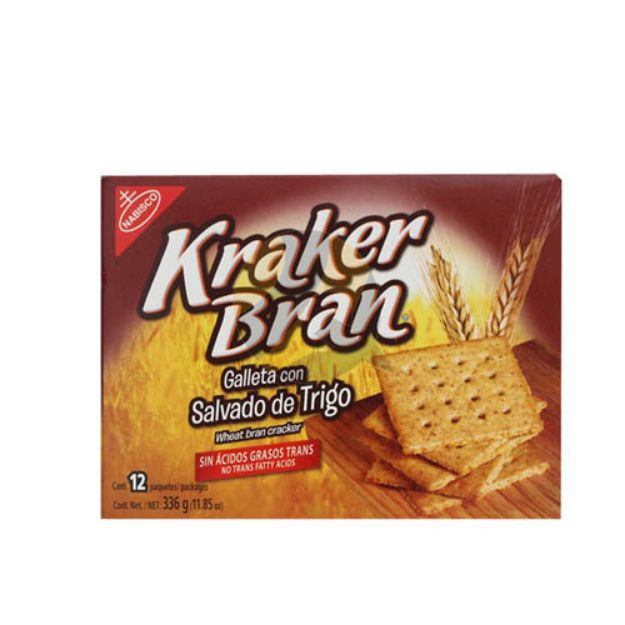 Imagen de ZBAJAGalleta Kraker Bran 9Paq/28grs NABISCO (IEPS INC)