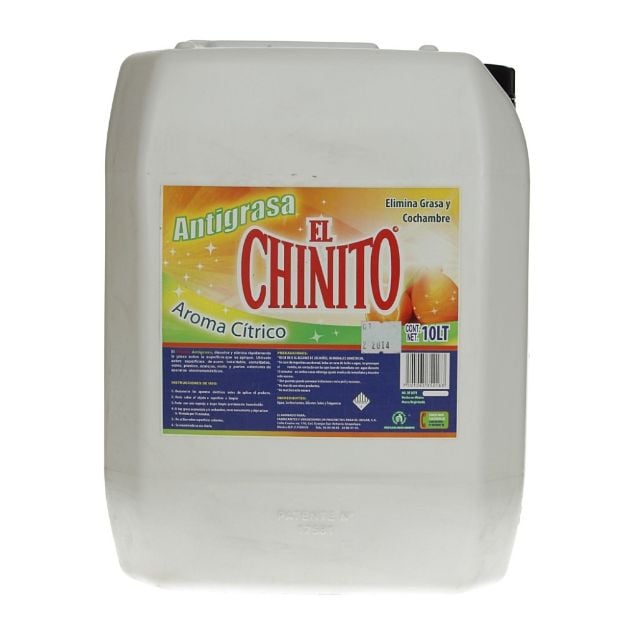 Imagen de Limpiador Antigrasa  El Chinito 10 Lt. Garrafa