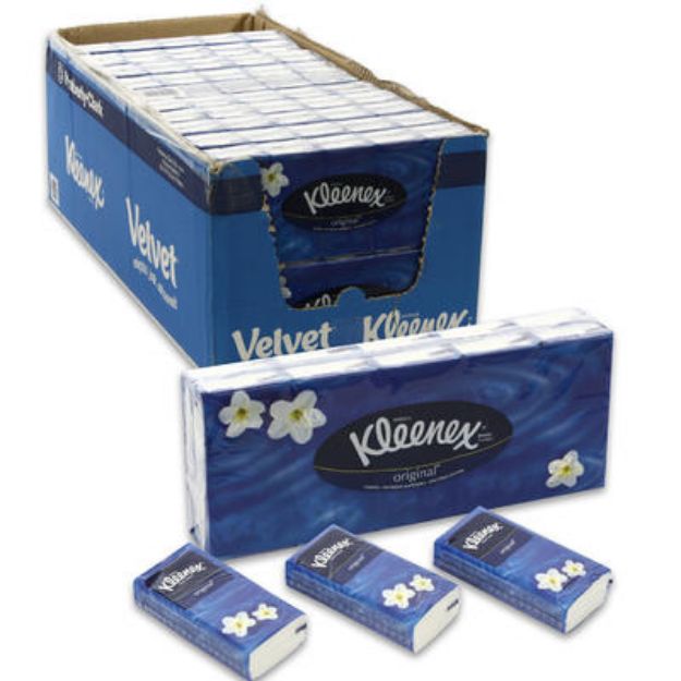 Imagen de F. Kleenex 24/8 Pz. Pañuelos Desechables Bolsillo