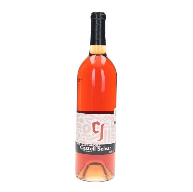 Imagen de REMATE Vino rosado White Zinfandel Castell Selva Botella de 750 mL