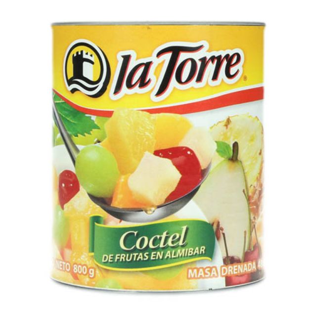 Imagen de Coctel de frutas La Torre Lata de 800 g