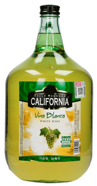 Imagen de Vino Blanco California Garrafa de 4 L (IEPS inc.)