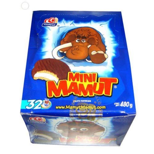 Imagen de ZBAJAZBAJAChocolate Mini Mamut paquete de 32 piezas