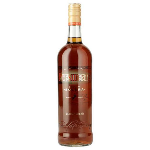 Imagen de Brandy Presidente Solera Botella de 940 mL (IEPS inc.)