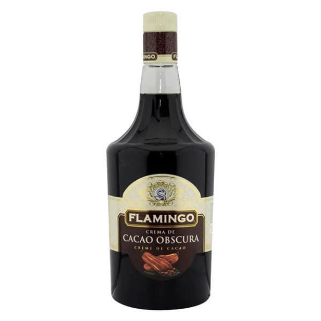 Licor de Crema de Cacao Obscura 1 Lt Flamingo