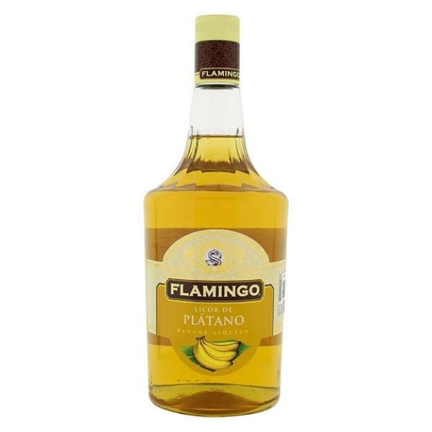 Licor de Crema de Platano 1 Lt Flamingo