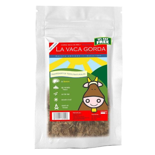 Carne Seca de Res 500gr La Vaca Gorda