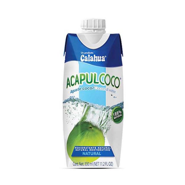 AguaDeCocoAcapulcocoCalahua330ml