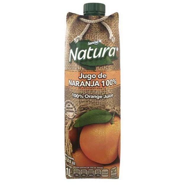 Jugo100%NaranjaNatura1lt