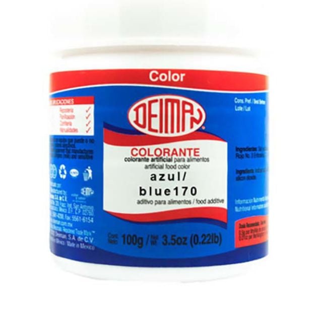 ColorAzul170Polvo100grDeiman