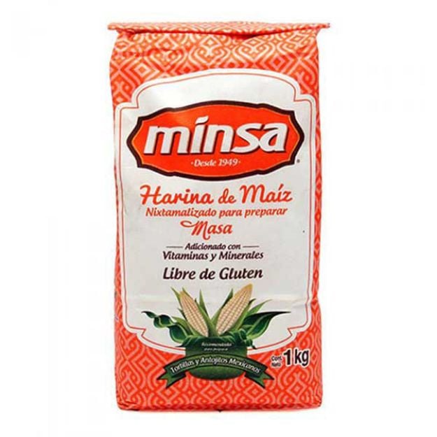 Imagen de Harina de Maiz Minsa 10 de 1 Kg