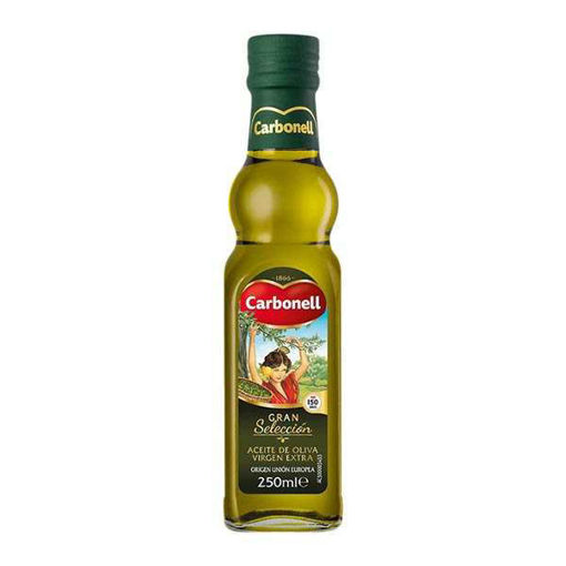 Aceite de oliva Extra Virgen Carbonell Frasco de 250 mL
