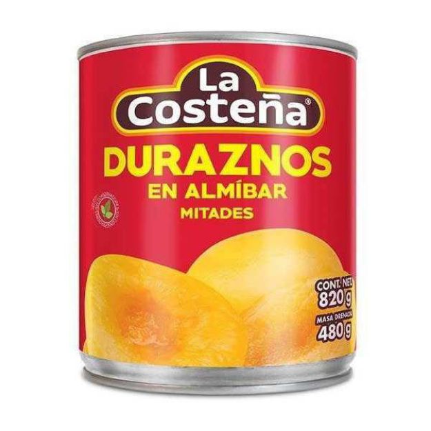 Imagen de Durazno en mitades Costeña Lata de 820 g