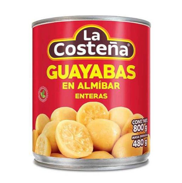 GuayabasEnAlmibarEnteras800grLaCosteña