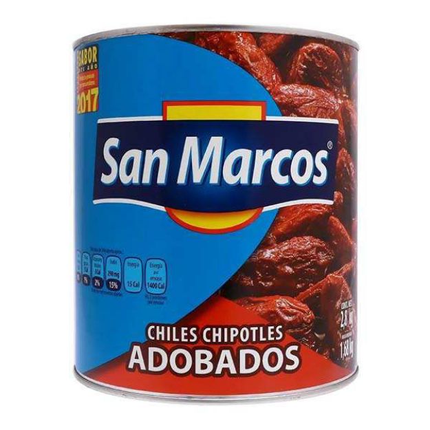 ChilesChipotlesLata2.8kgSanMarcos