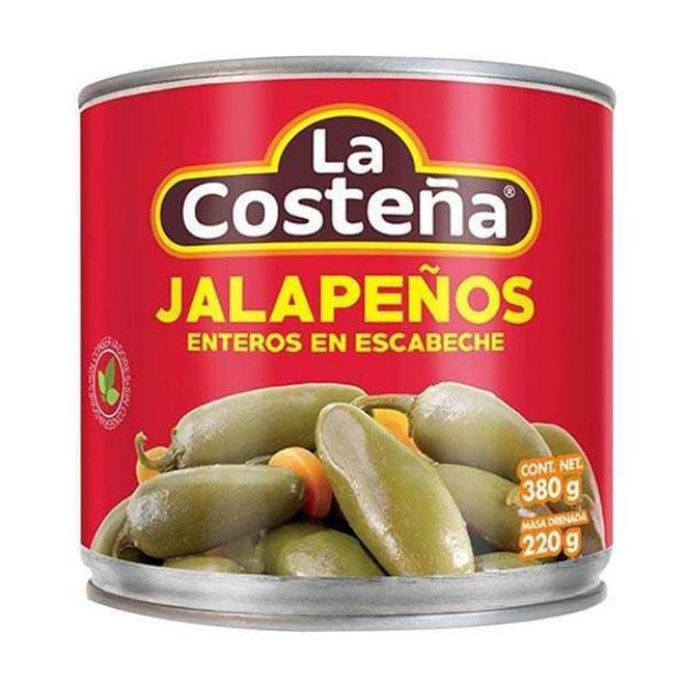 ChilesJalapeñosLata380grLaCosteña