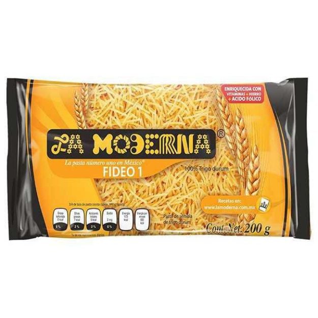 PastaFideoNo1LaModerna200gr