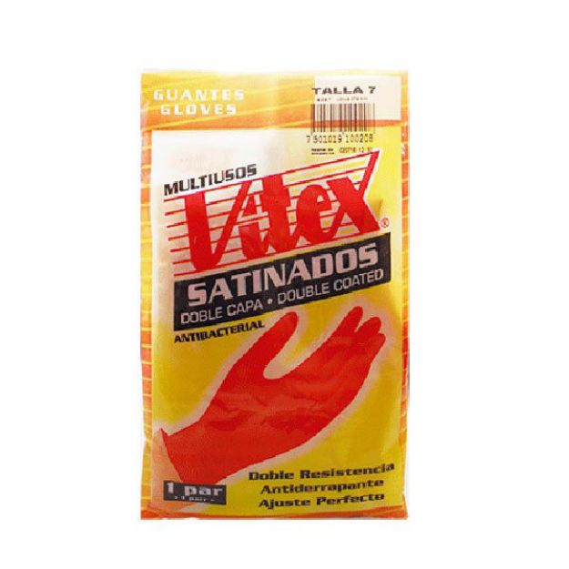 Imagen de Guante Rojo No. 7 Par Vitex