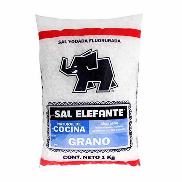 Imagen de Sal de Cocina 1 Kg. Elefante