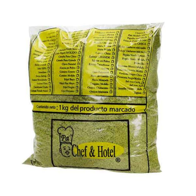 Imagen de Pepita Verde Molida Chef&Hotel 1Kg Gourmet