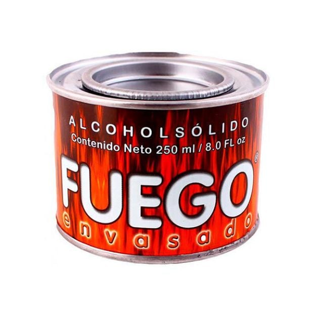 Imagen de Alcohol solido Fuego envasado 100 latas de 250 mL