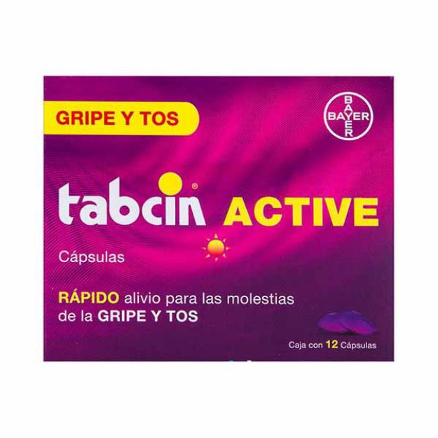 Imagen de Antigripal Tabcin Active Caja de 12 capsulas