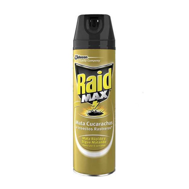 Imagen de Insecticida Raid Max 440 Ml.(Dorado)