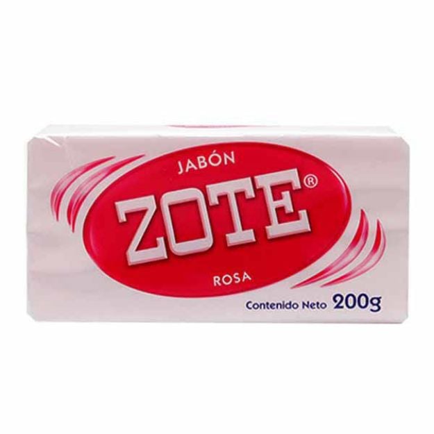 Imagen de Jabon Zote Blanco/Rosa CHICO 200 Gr.