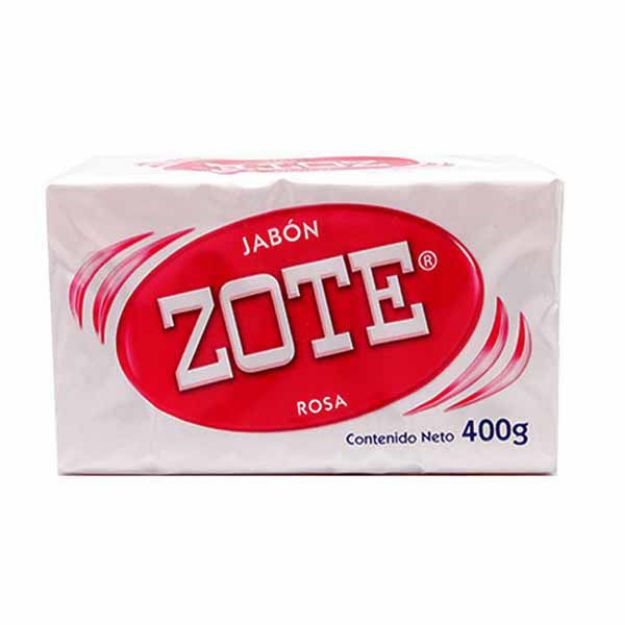 Imagen de Jabon Zote Rosa Grande 400 Gr.