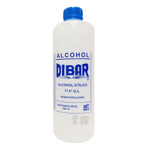 2801AlcoholEtilicoDibar500ml