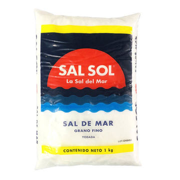 La Fina Sal en Bote 4 pzas de 1 kg