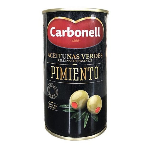 Aceitunas Verdes  Pimiento