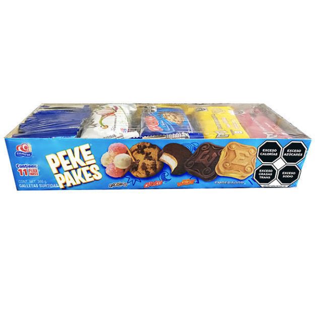 Galleta Peke Pakes Gamesa 11 pz 366g 