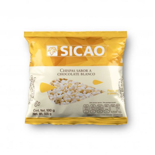 Chispas Chocolate Blanco Sicao