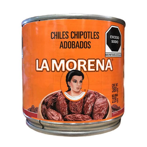 Chiles Chipotles 24/380gr Morena