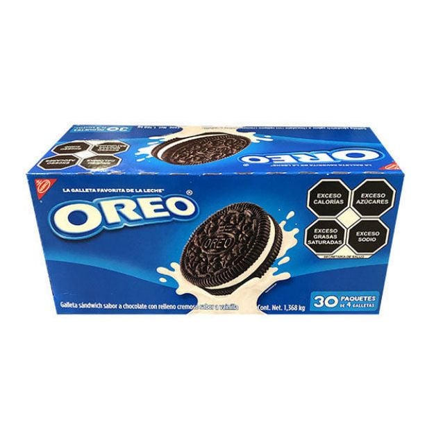 Galleta Oreo 30 Paquetes