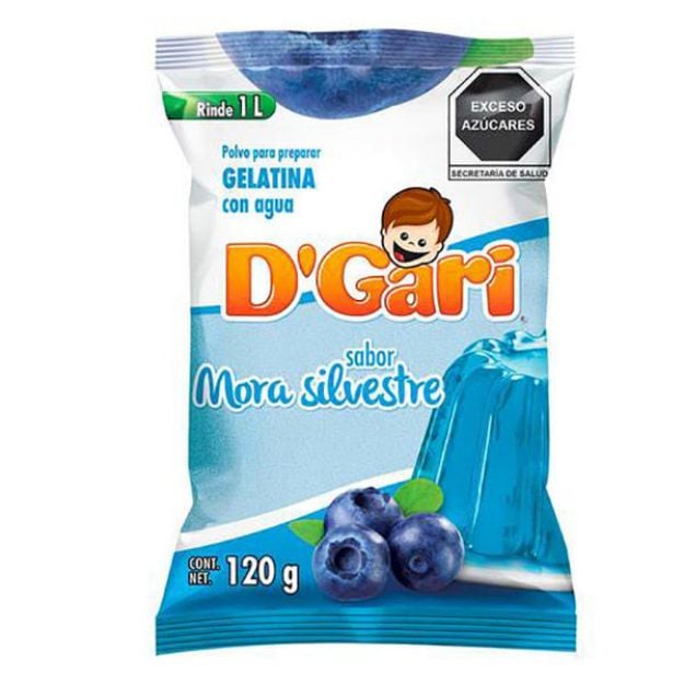 Gelatina DGari Mora Silvestre