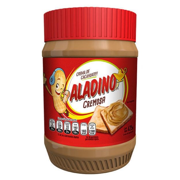 Crema De Cacahuate Aladino