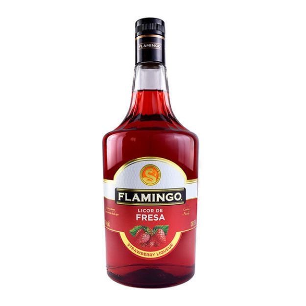 Licor de Fresa Flamingo