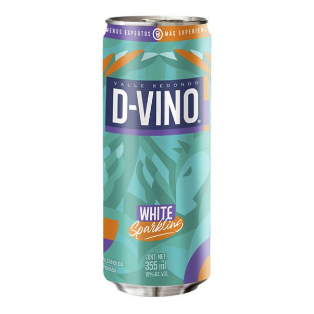 Vino Blanco D-Vino 12 Latas/355 ml