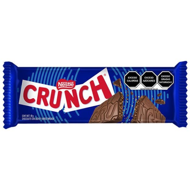 Imagen de Chocolate Crunch 6 barras de 40 g (IEPS inc.)