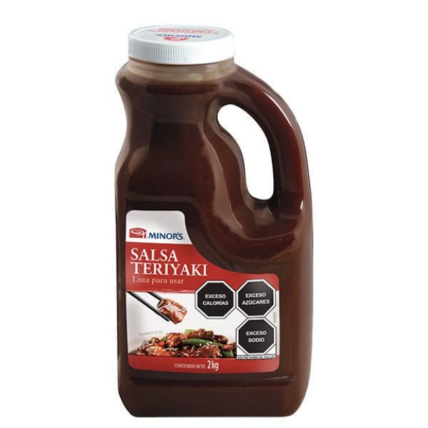 Imagen de Salsa Teriyaki MINORS 2.09 Kg  Estilo Oriental