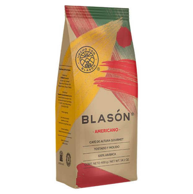 Imagen de Cafe Molido Americano Blason Gourmet Bolsa de 400 g