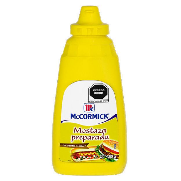 Imagen de Mostaza McCormick Squeeze 360 g GRANDE