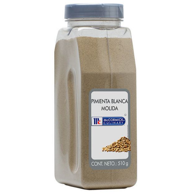 Imagen de Pimienta Blanca Molida 510 Gr. McCormick