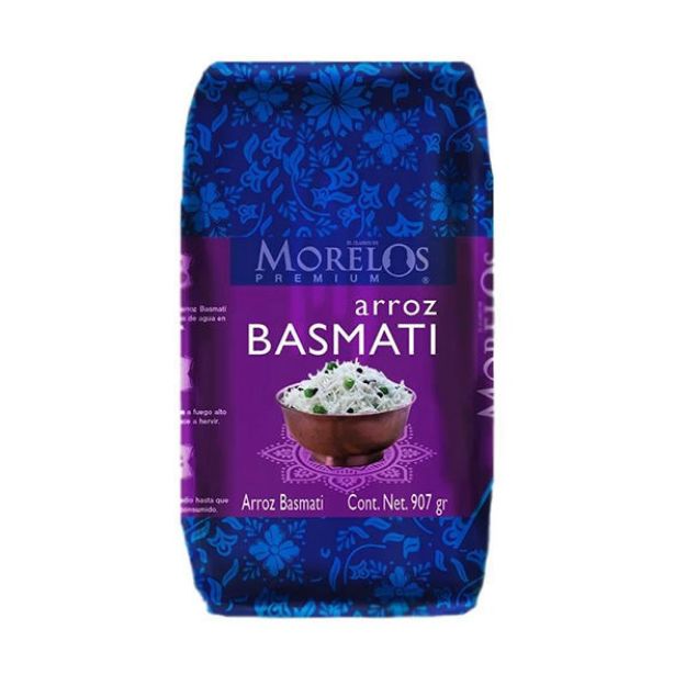 Imagen de Arroz Basmati 907 gr Morelos (PREMIUM)