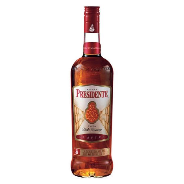 Imagen de Brandy Presidente Clasico Botella de 900 mL (IEPS inc.)