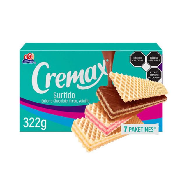 Imagen de Galletas Cremax de Nieve surtidas 322 g (IEPS INC.)