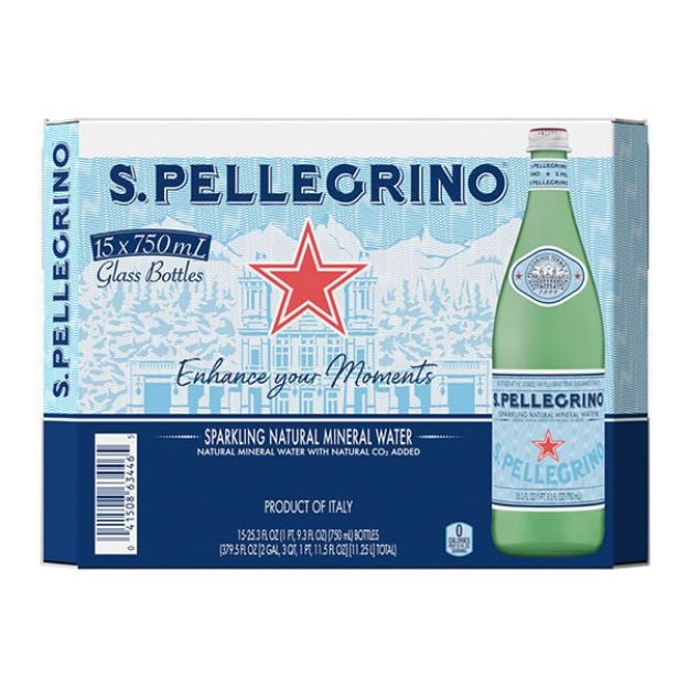 Imagen de Agua San Pellegrino 15 Botellas de 750 ml